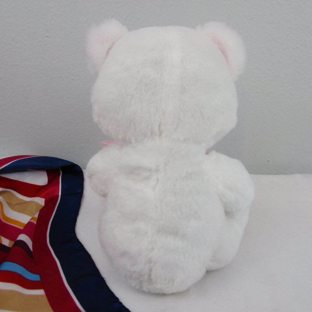 💕Kids Host Pick💕 Plush White Teddy Bear with Satin Heart - Picture 5 of 6